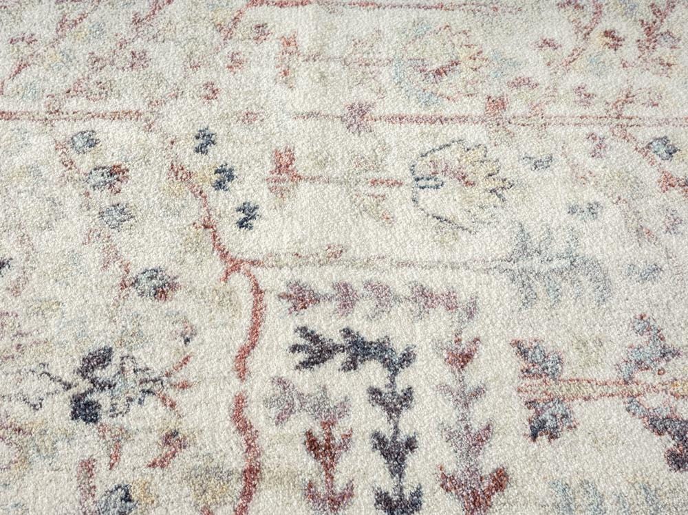 Indiana Blue and Purple Multi-Colour Distressed Rug