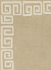 Ione Sandy Beige and Light Oat Geometric Indoor Outdoor Rug