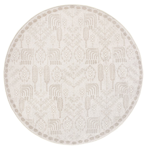 Iska Grey Plush Rollie Pollie Round Playmat