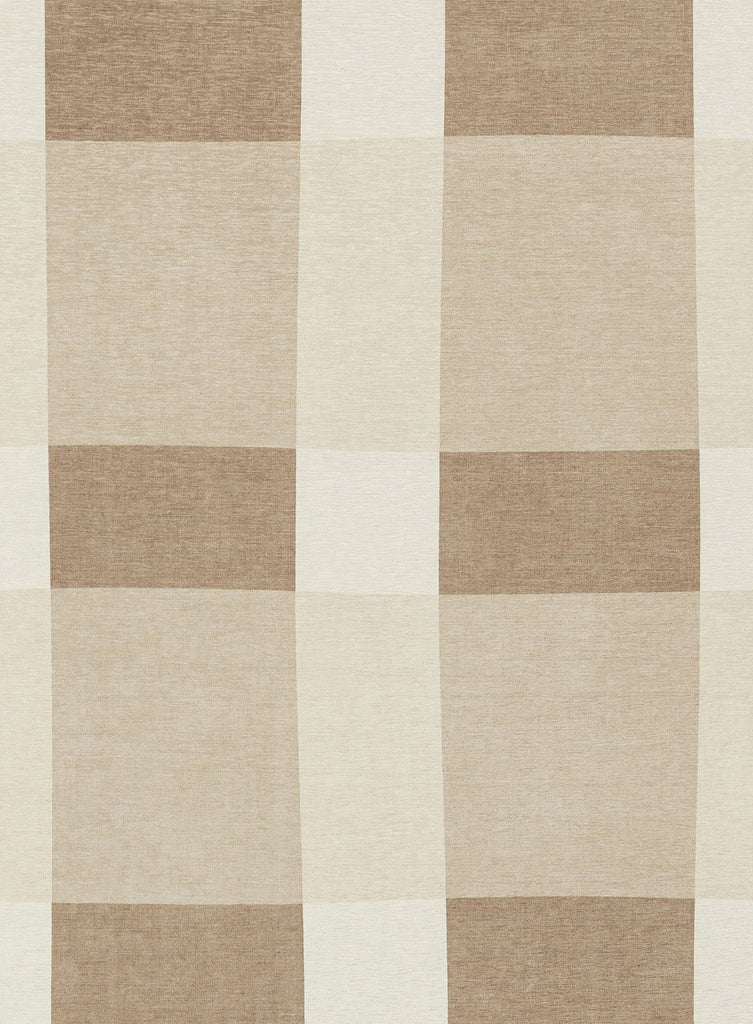 Jura Beige and Ivory Checkered Indoor Outdoor Rug