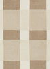 Jura Beige and Ivory Checkered Indoor Outdoor Rug