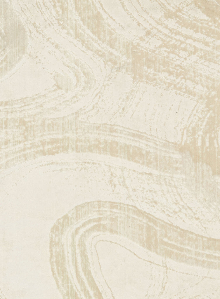 Kabir Neutral Abstract Washable Rug