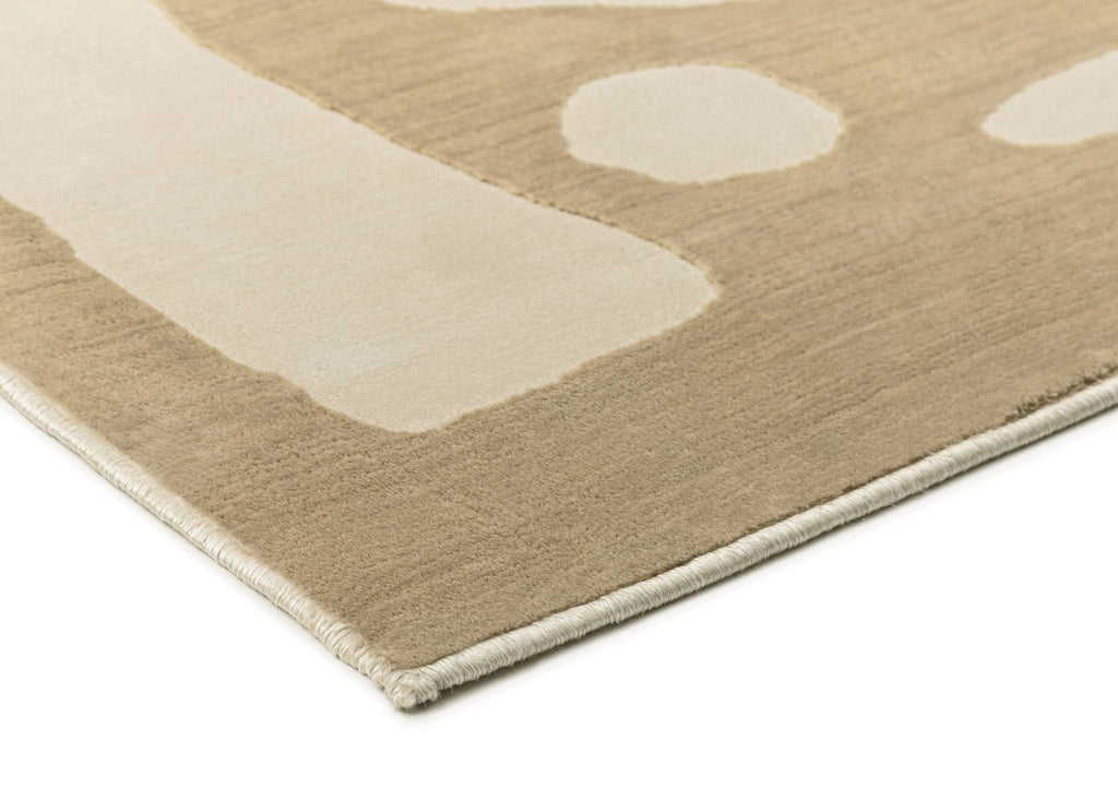 Kallua Textured Abstract Neutral Rug