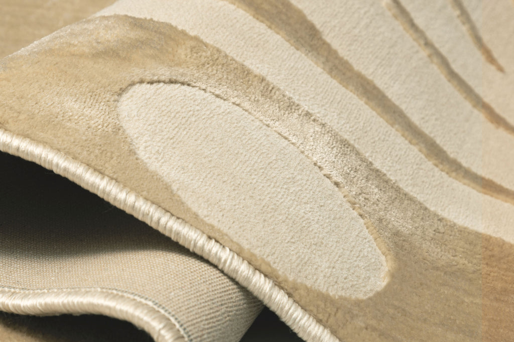 Kallua Textured Abstract Neutral Rug