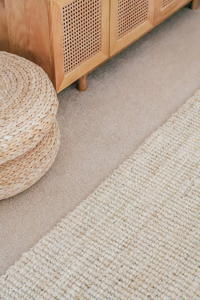 Kapoho Bleached Chunky Jute Rug