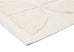 Kikko Geometric Cream Washable Wool Rug