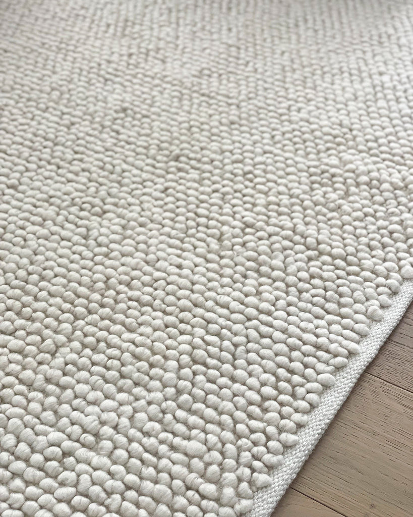 Kirsi Ivory Looped Indoor Outdoor PET Rug