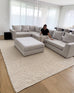 Kirsi Ivory Looped Indoor Outdoor PET Rug