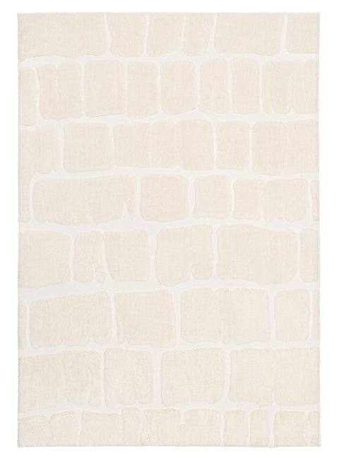 Kunal Ivory Abstract Rug