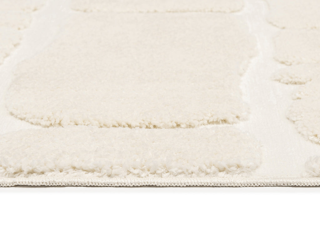 Kunal Ivory Abstract Rug
