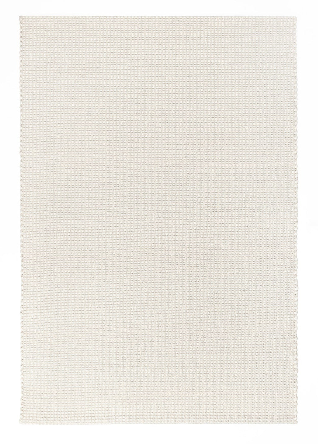 Larvic Ivory Chunky Wool Rug