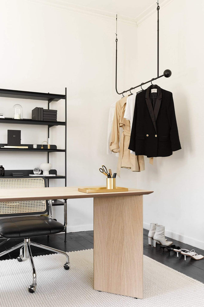 Larvic Ivory Chunky Wool Rug