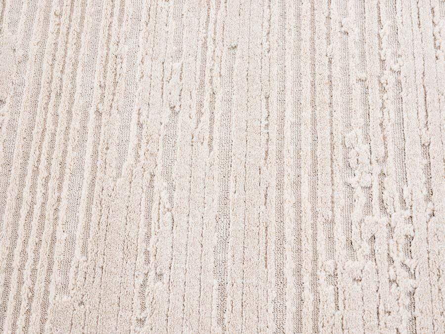 Leilani Ivory Cream Textured Rug