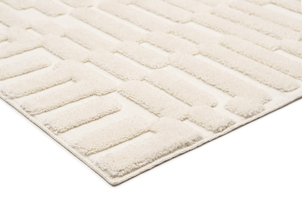 Leneisy Ivory Abstract Rug