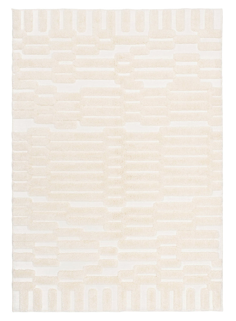 Leneisy Ivory Abstract Rug