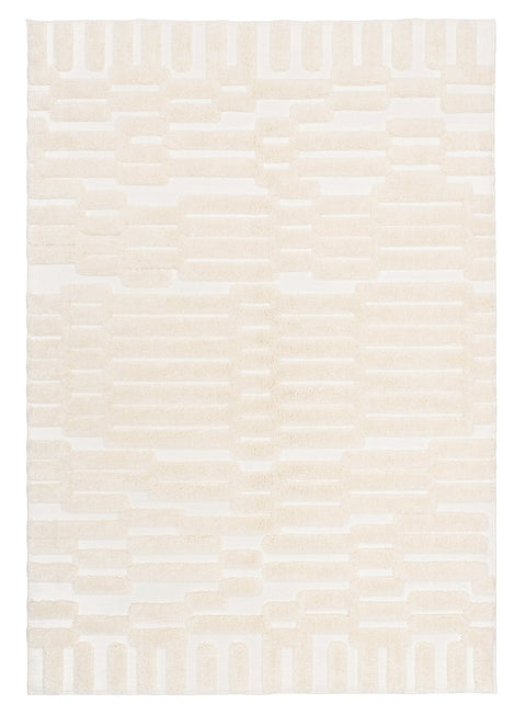 Leneisy Ivory Abstract Rug