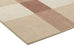 Lucca Beige Ivory and Terracotta Checkered Indoor Outdoor Rug