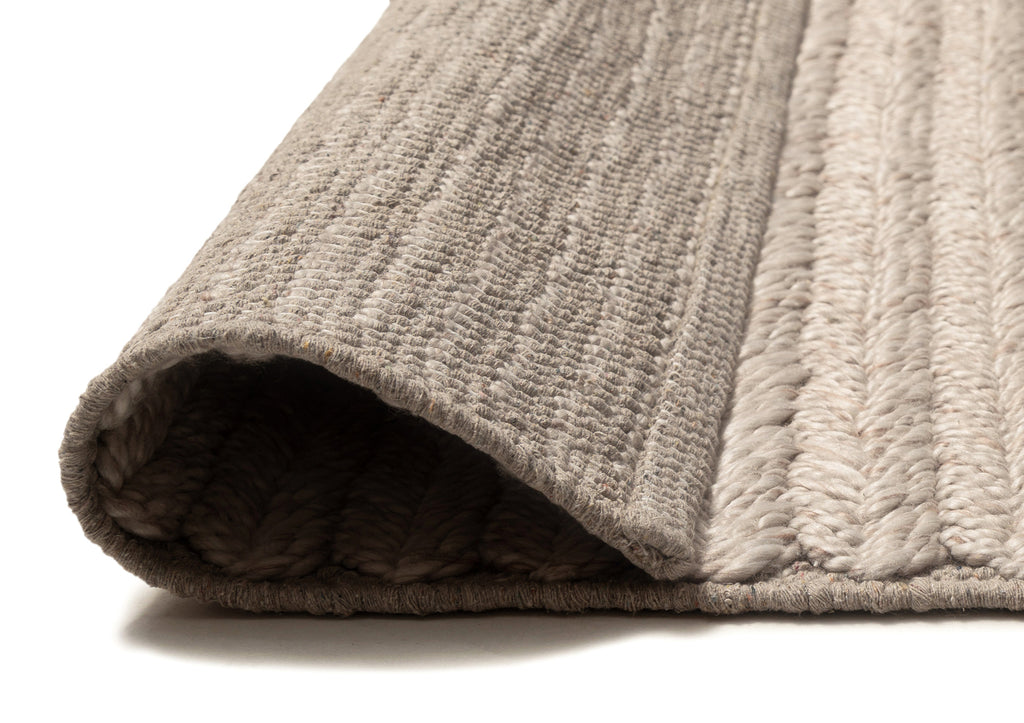 Mabel Cream and Beige Braided Rug