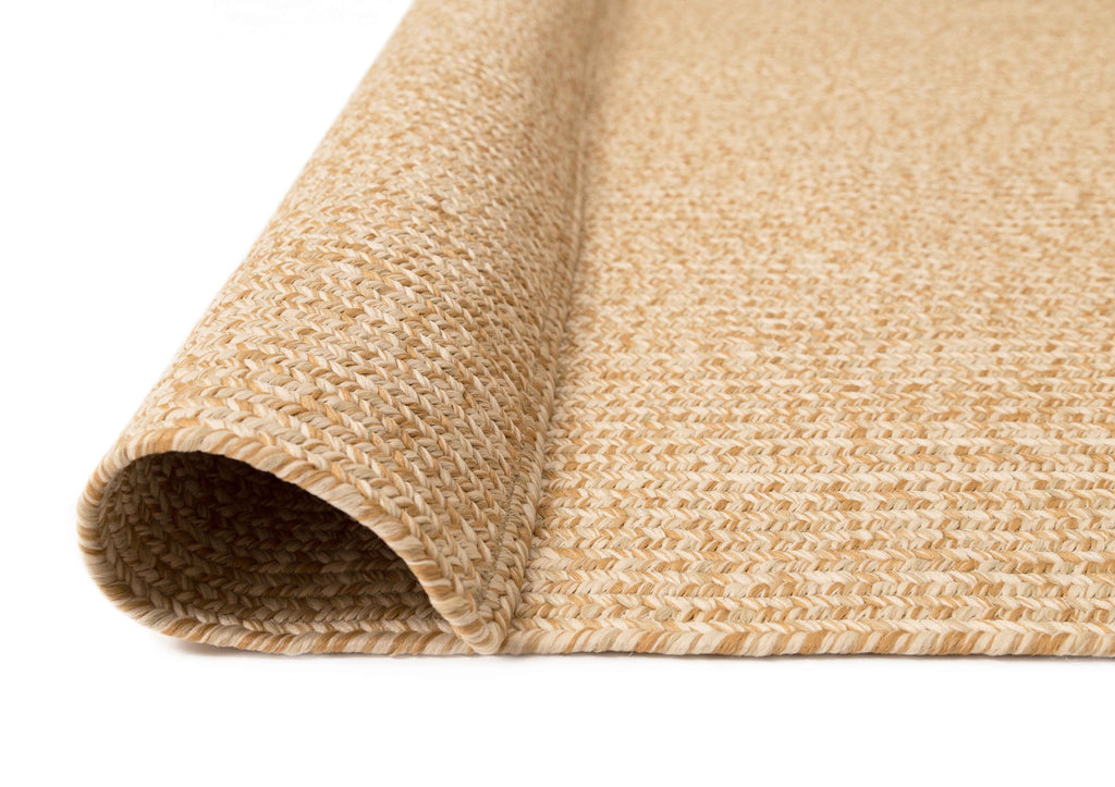 Malia Beige Braided Flatweave Indoor Outdoor Rug