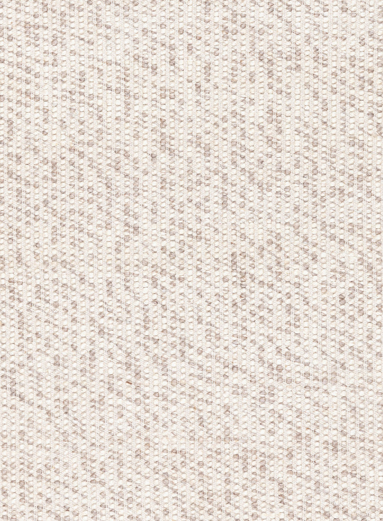 Mallory Marbled Cream and Grey Chunky Wool Round Rug