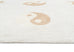 Marika Cream and Beige Yin Yang Cotton Washable Rug