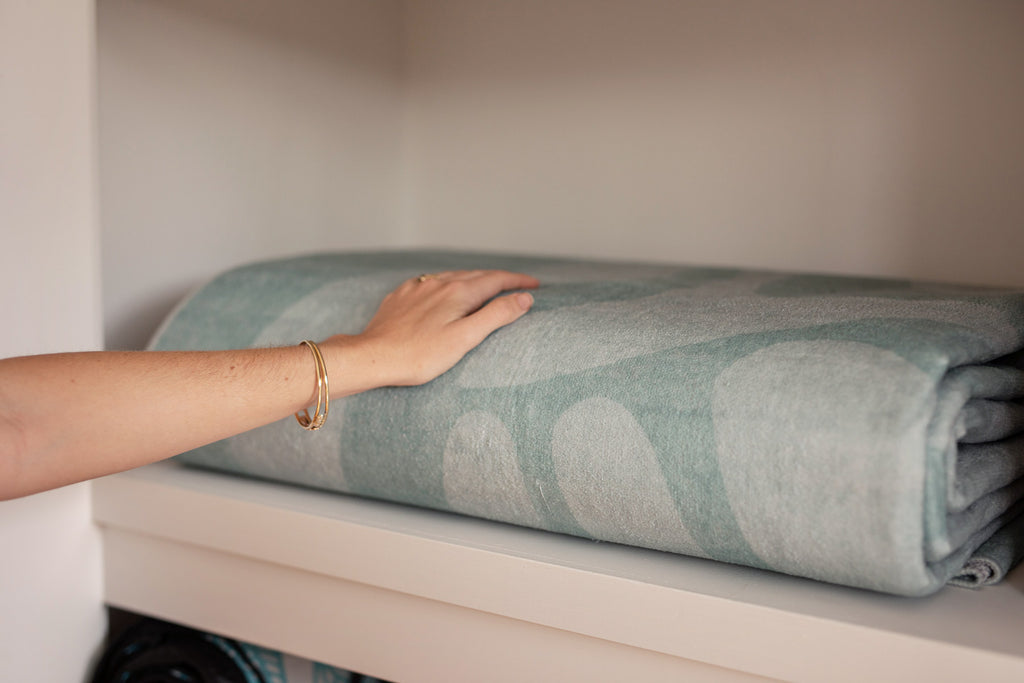 Marion Blue Botanical Washable Rug