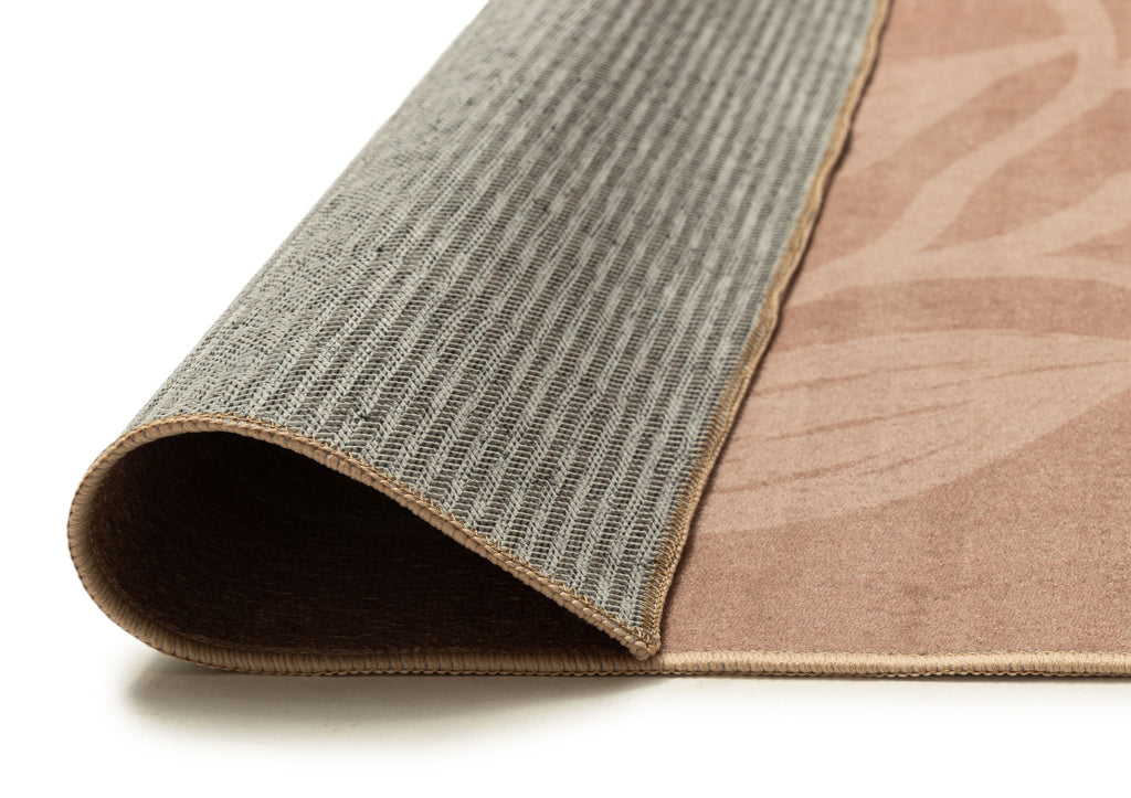 Maryna Beige Botanical Washable Rug