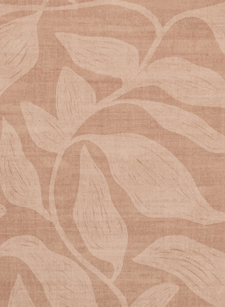 Maryna Beige Botanical Washable Rug