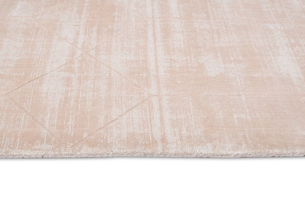 Melinda Pink Geometric Viscose Rug