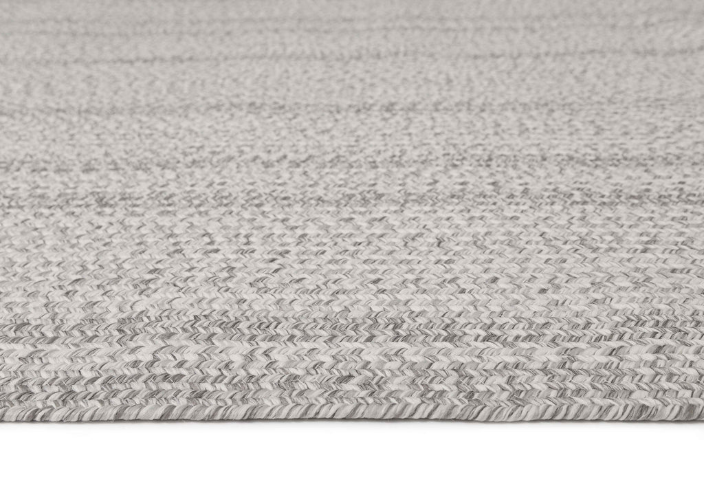 Mika Grey Braided Flatweave Indoor Outdoor Rug