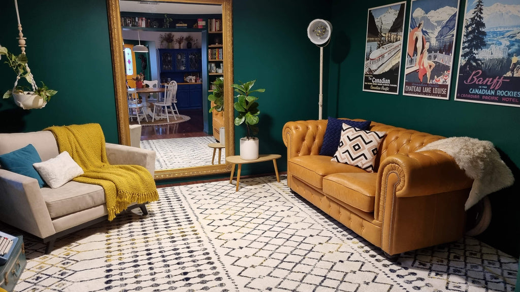 Molly Multi-Colour Tribal Diamond Rug *NO RETURNS UNLESS FAULTY