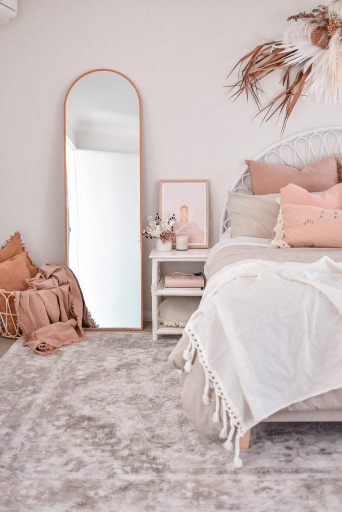 Morgan Beige and Brown Transitional Distressed Medallion Rug