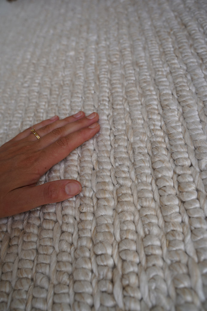 Nadine Beige Looped Indoor Outdoor Rug