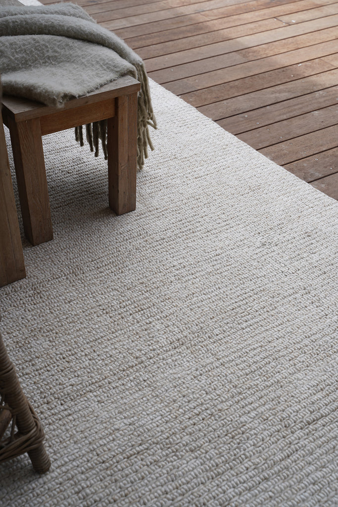 Nadine Beige Looped Indoor Outdoor Rug
