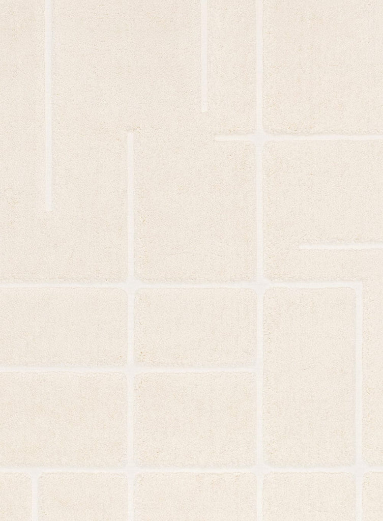 Nalu Ivory Geometric Rug
