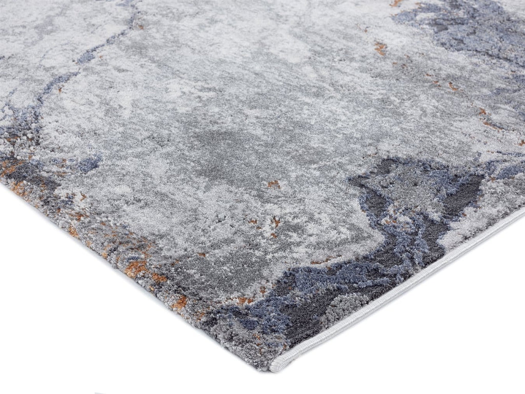 Nami Blue Transitional Runner Rug