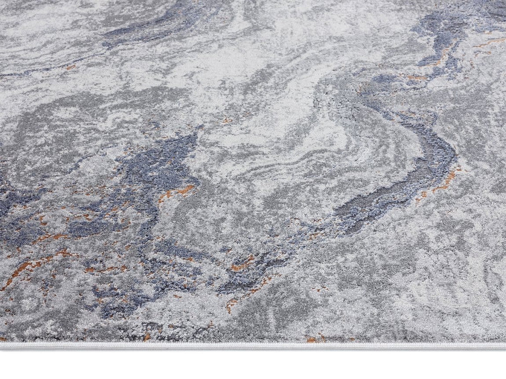 Nami Blue Transitional Runner Rug