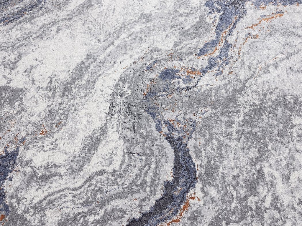 Nami Blue Transitional Runner Rug