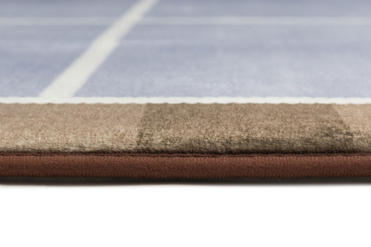 Nara Blue and Green Tennis Court Playmat