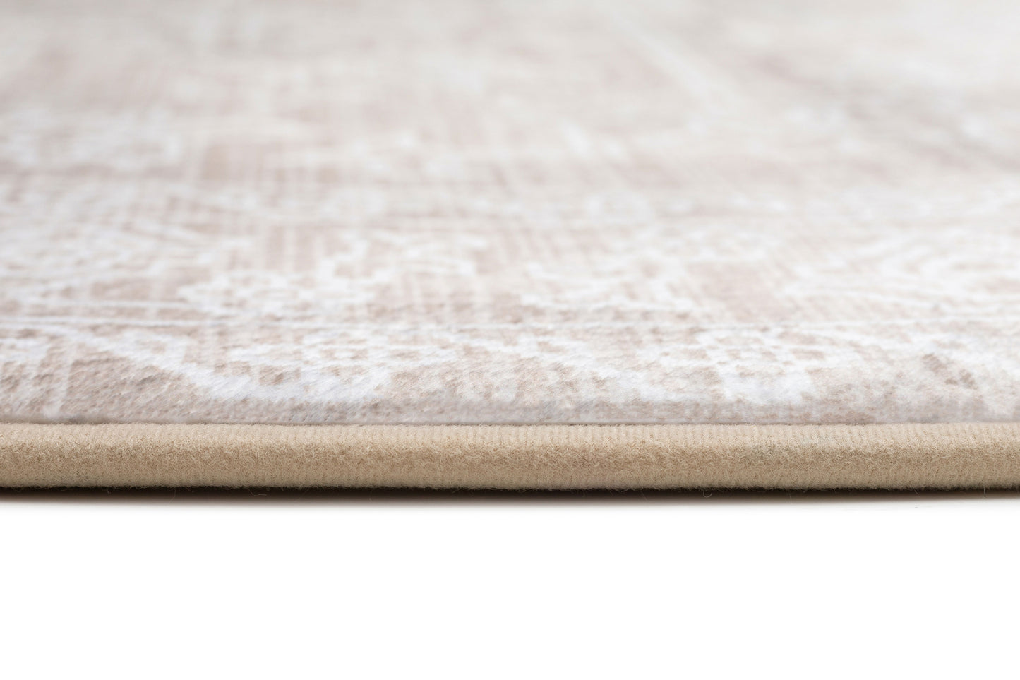 Neci Neutral Cream Plush Rollie Pollie Round Playmat