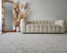 Neewa Beige and Ivory Tribal Transitional Rug