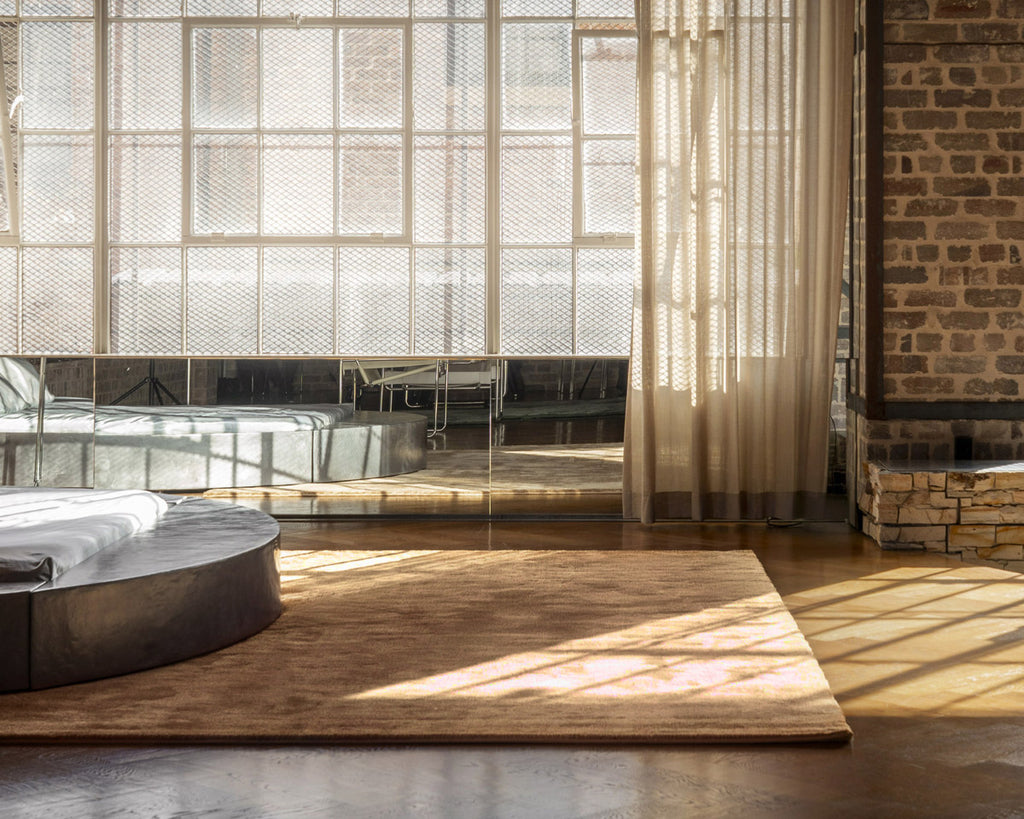 Nellie Dark Brown Shag Rug