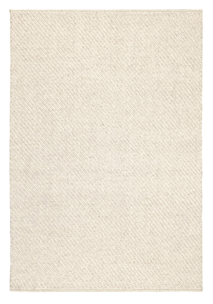 Noemie Cream and Beige Chunky Wool Rug