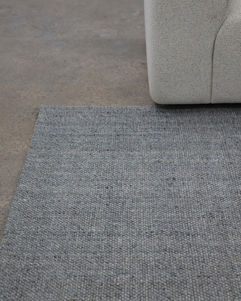 Odielle Blue Handmade Wool Rug