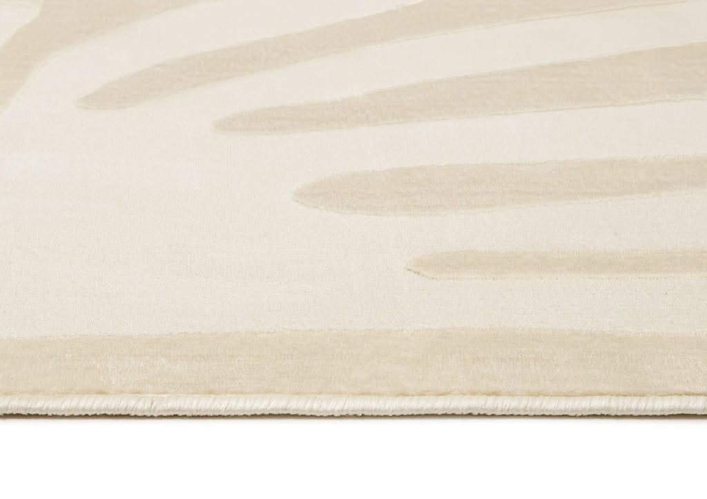 Palila Textured Abstract Neutral Washable Rug