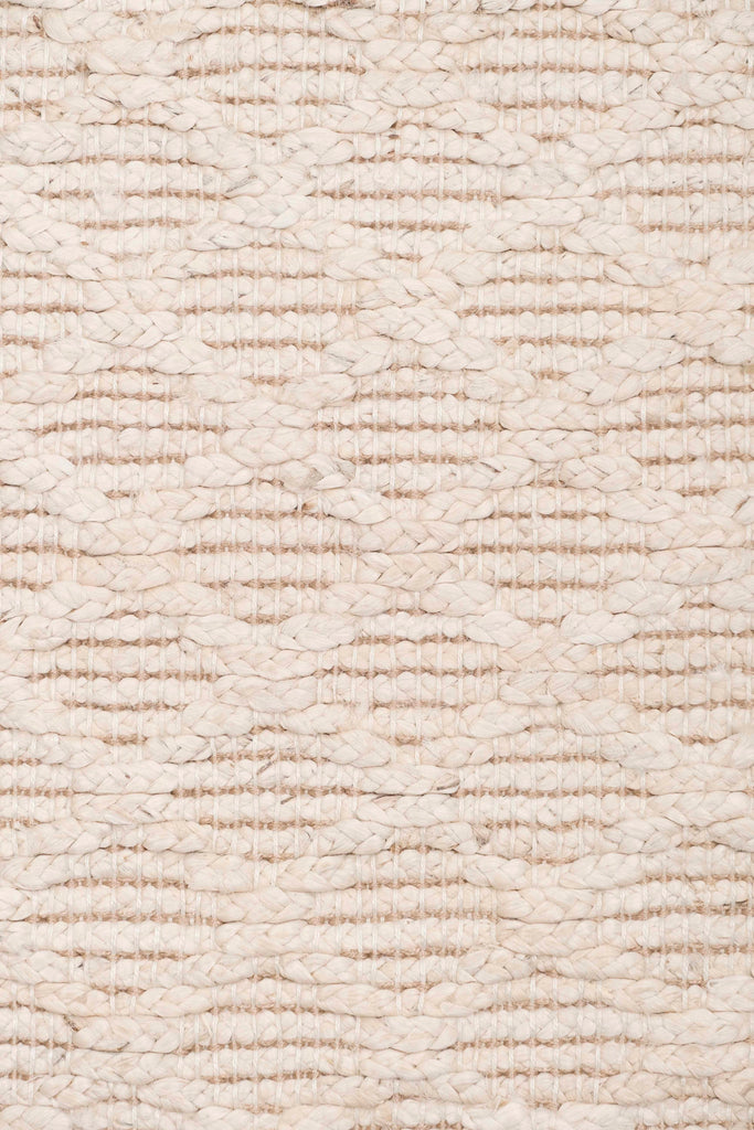 Piper Diamond Bleached Jute Rug