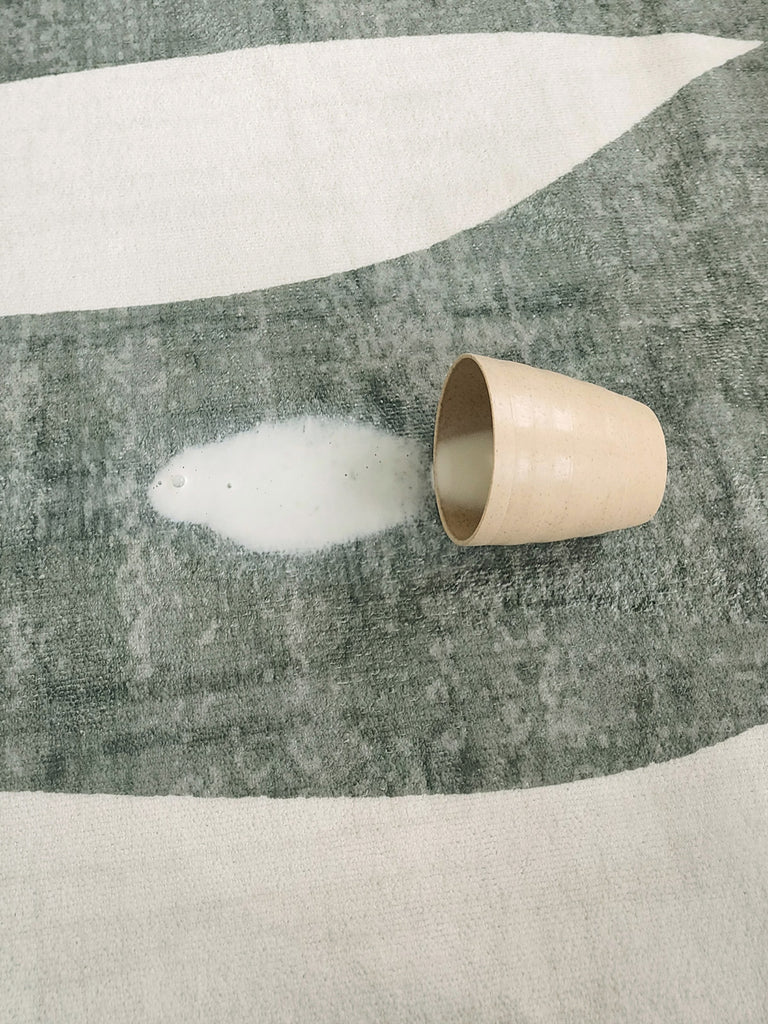 Quella Green Botanical Washable Rug