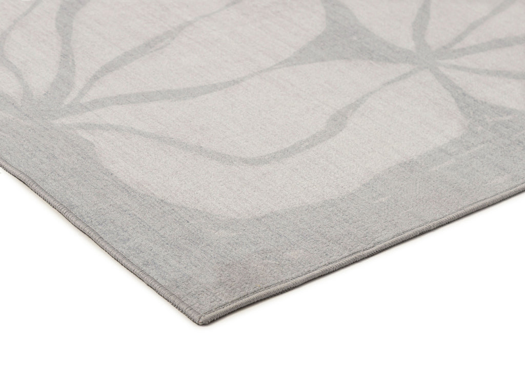 Rana Blue Botanical Washable Rug