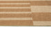Ravello Warm Beige and Golden Sand Striped Indoor Outdoor Rug