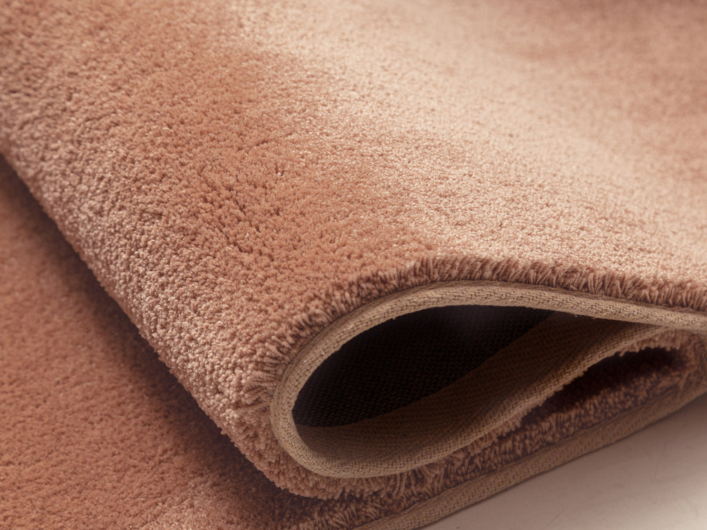 Reese Warm Peach Shag Rug